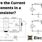 Current Components in a Transistor 晶体管中的电流分量