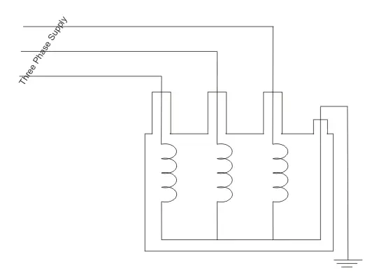 分流反应器的电抗测量