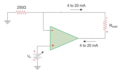 将AMP应用为电流转换器的电压
