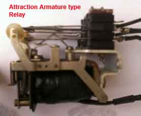 吸引衔铁继电器